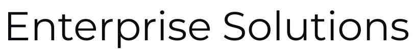 Enterprise Solutions