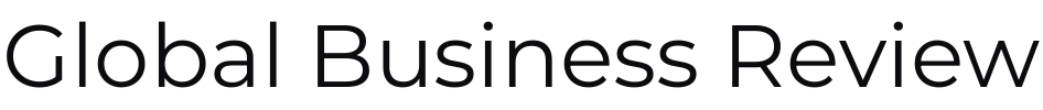 Global Business Review logo