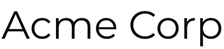 Acme Corp logo